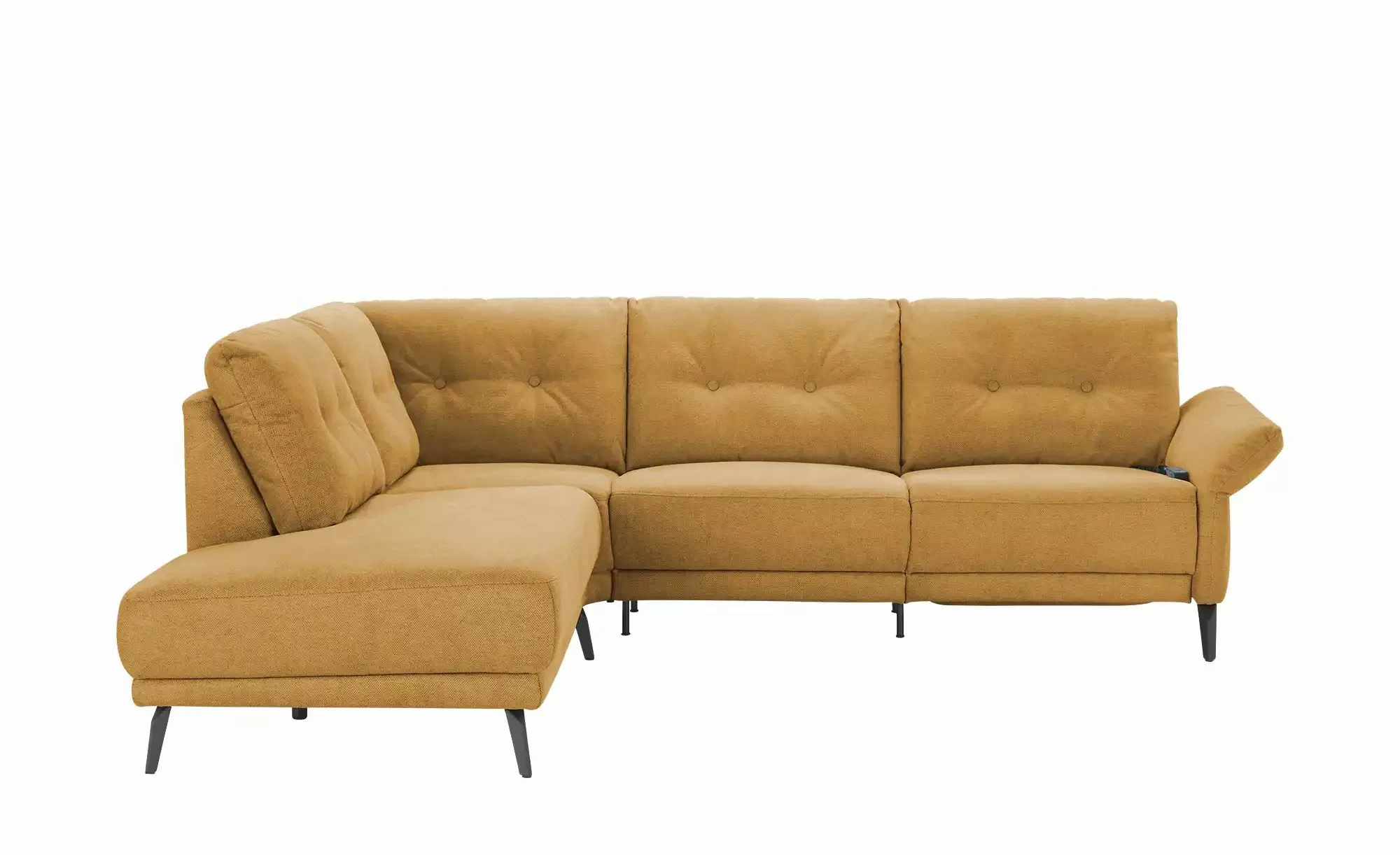 Jette Home Ecksofa   Scope  ¦ gelb ¦ Maße (cm): B: 258 H: 88 T: 221.0 Polst günstig online kaufen