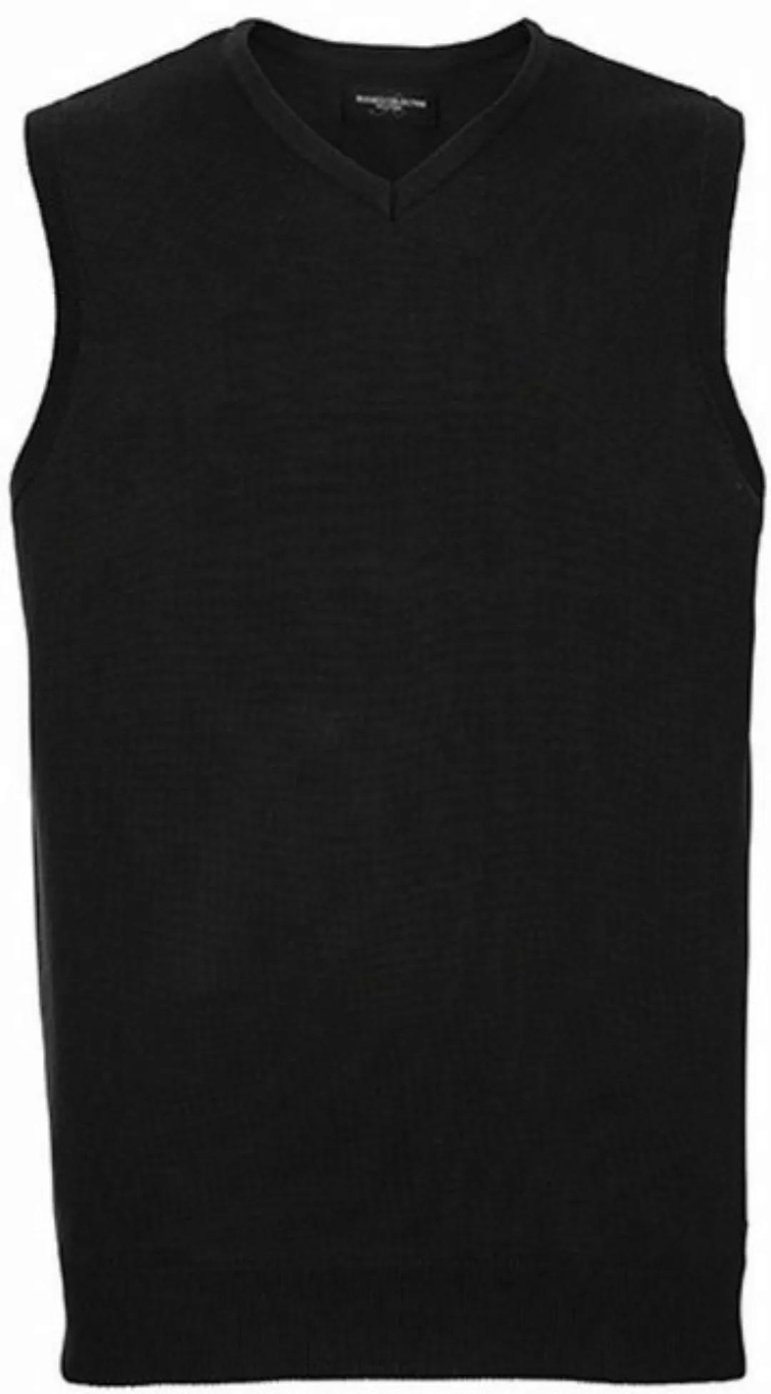 Russell Sweatshirt Men´s V-Neck Sleeveless Knitted Pullover günstig online kaufen