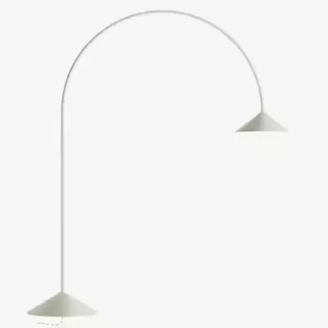 Vibia Out Stehleuchte LED, weiß - casambi - aufbaumontage günstig online kaufen