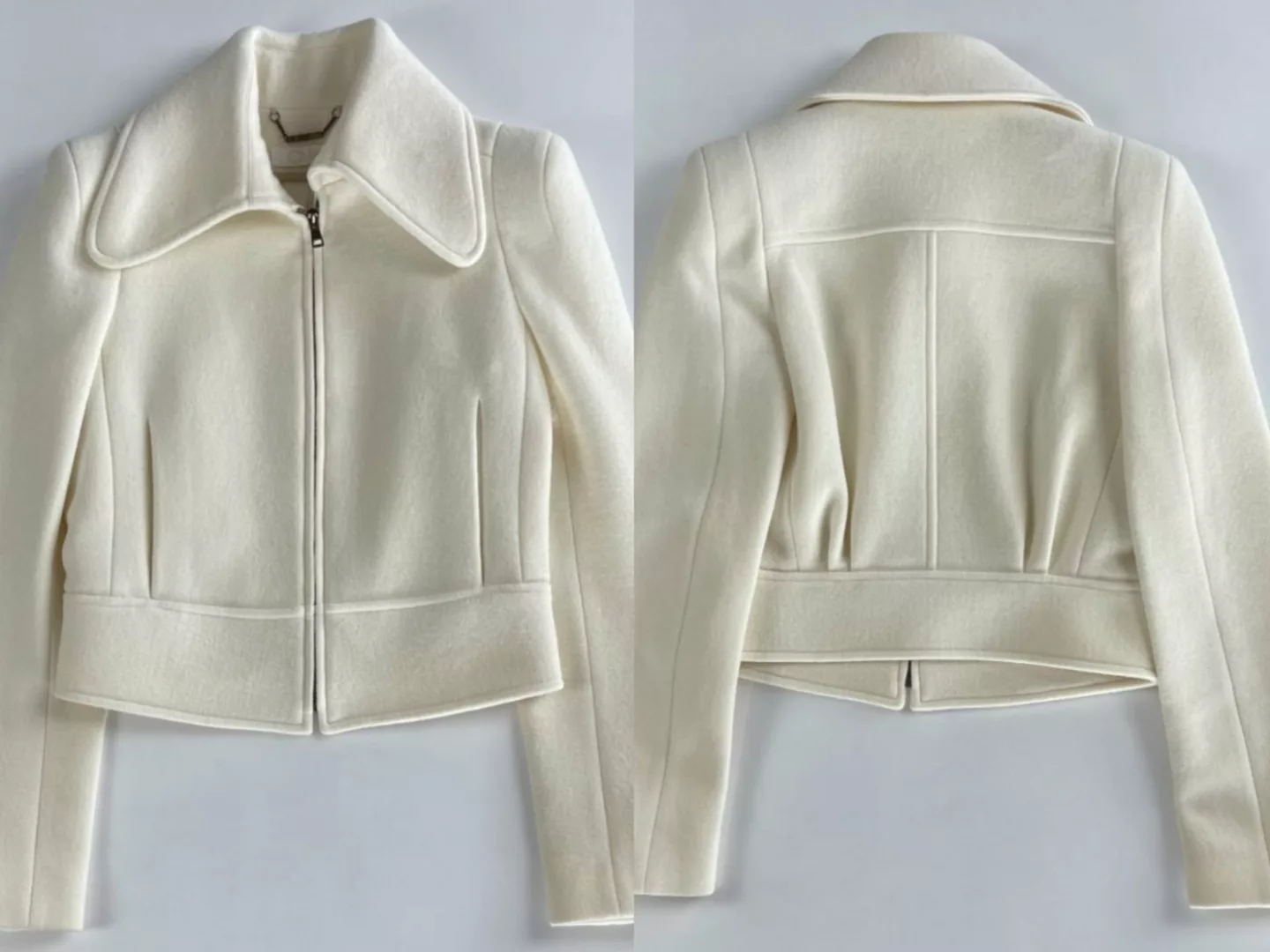 Chloé Jackenblazer Chloé Women's Iconic Washed Wool Crop Jacket Jacke Blous günstig online kaufen