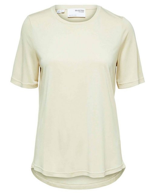 SELECTED FEMME T-Shirt Damen T-Shirt SLFSTELLA SS TEE B NOOS (1-tlg) günstig online kaufen