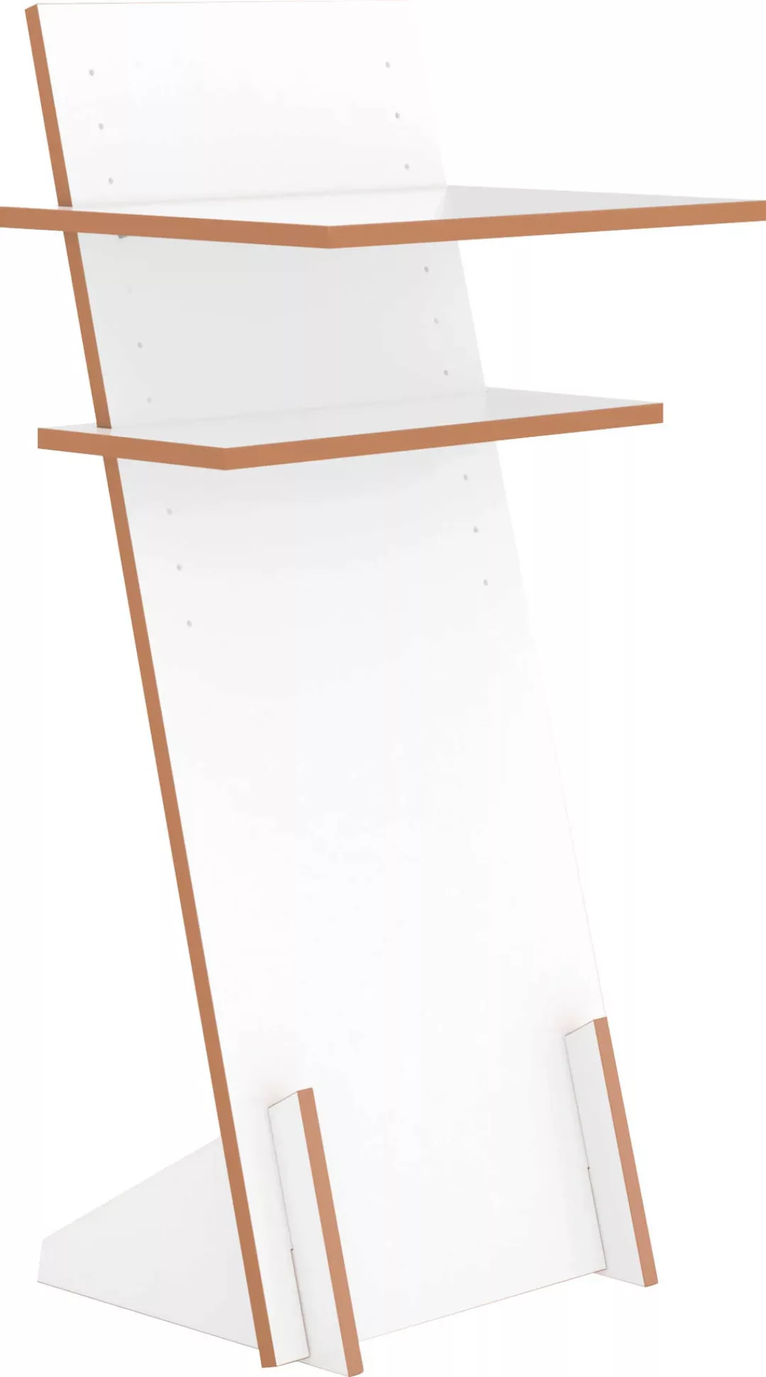 Tojo - Pult Stehpult/Schreibtisch - weiß/MDF beschichtet/BxHxT 56x116x50cm/ günstig online kaufen