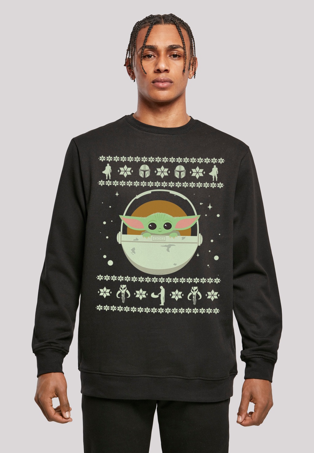 F4NT4STIC Kapuzenpullover "Star Wars The Mundalorian Christmas", Print günstig online kaufen