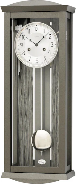 AMS Pendelwanduhr »R2748«, Mechanische Uhr,Holz-/Aluminiumgehäuse,Esszimmer günstig online kaufen