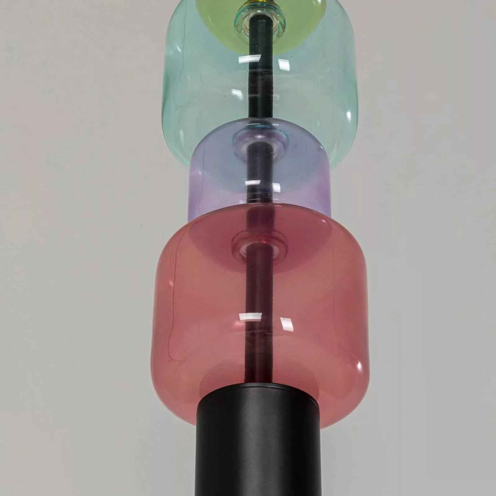 KARE Hängelampe Candy Bar Colore, Glas multicolor, 1-flammig günstig online kaufen
