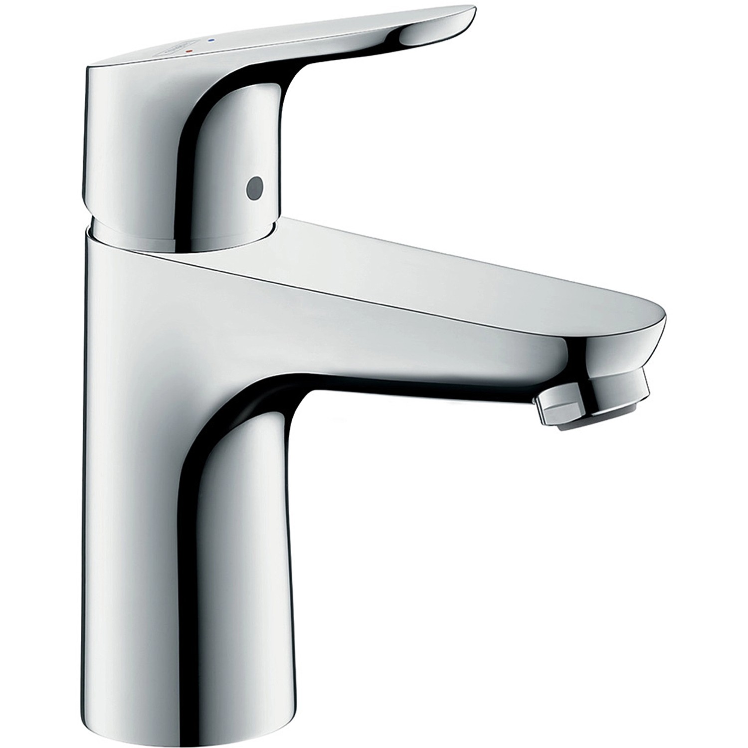 Hansgrohe Einhebel-Waschbeckenarmatur Focus 100 mm mit Zugstangen-Ablaufg. günstig online kaufen