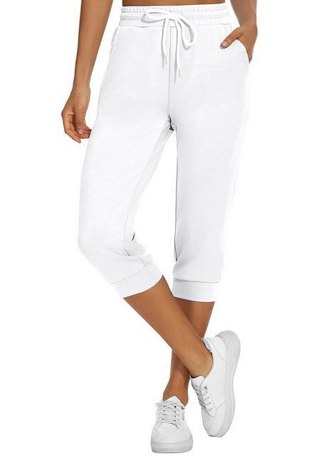 Smith & Solo 3/4-Hose Damen - Jogginghose, kurze Hose, Caprihose Elastikbun günstig online kaufen