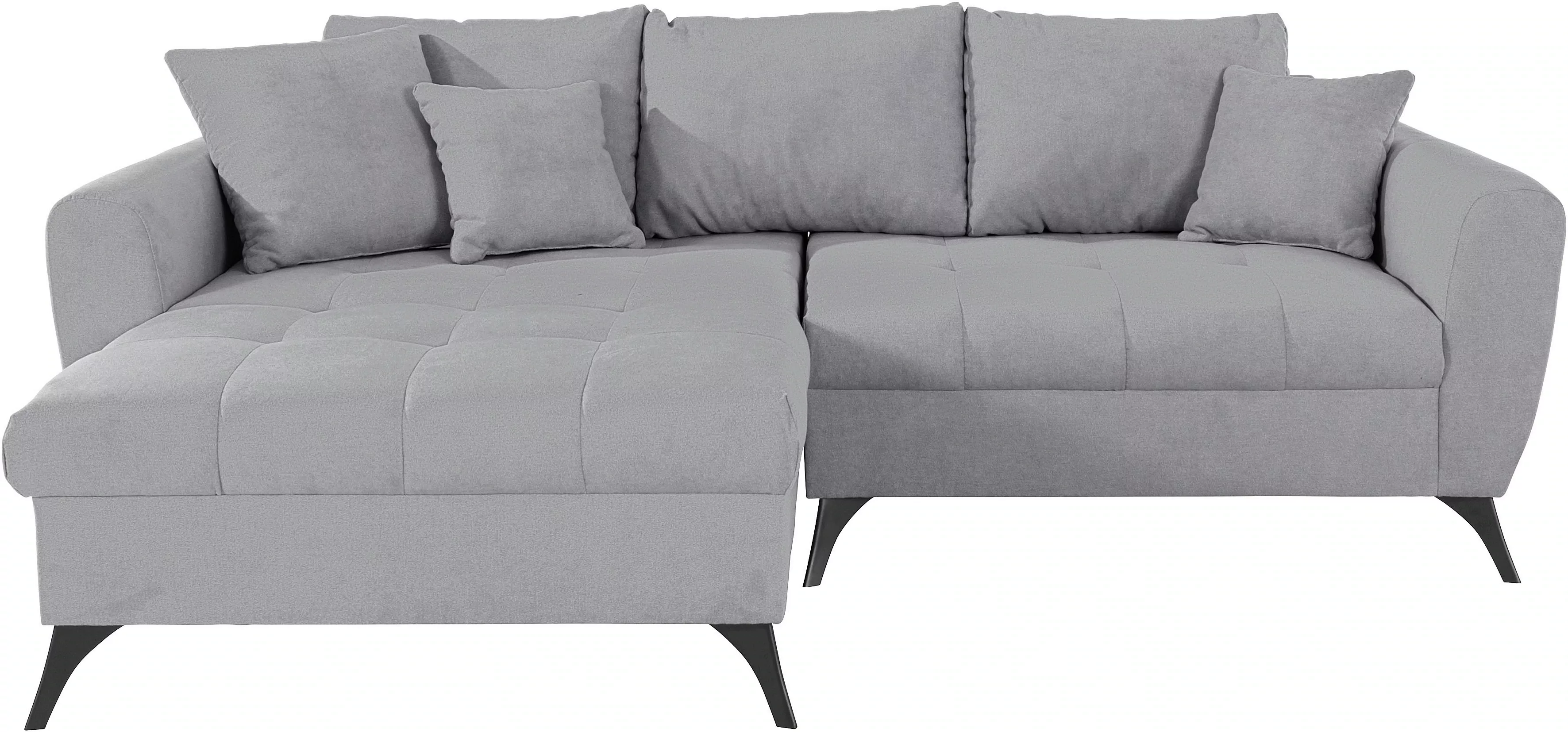 INOSIGN Ecksofa "Lörby L-Form", Belastbarkeit bis 140kg pro Sitzplatz, auch günstig online kaufen