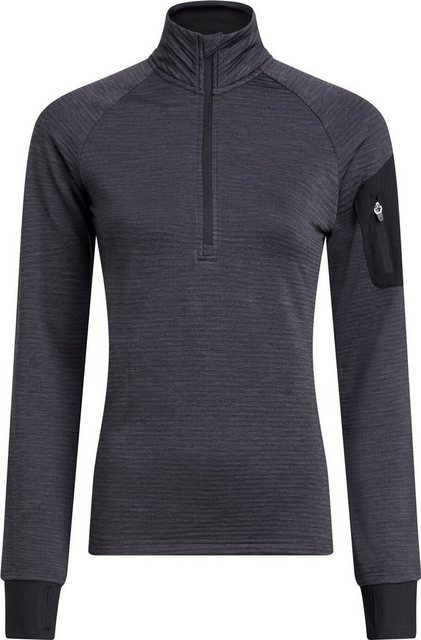 Energetics Langarmshirt Da.-Langarmshirt Wilona W MELANGE/BLACK günstig online kaufen