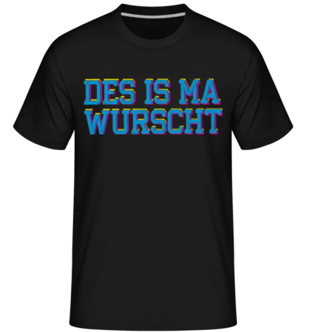 Des Is Ma Wurscht · Shirtinator Männer T-Shirt günstig online kaufen