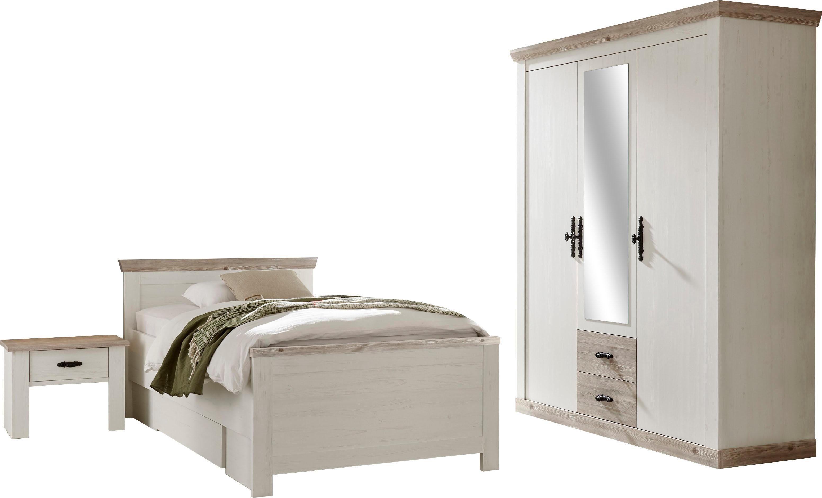 Home affaire Schlafzimmer-Set "Florenz", in 3 verschiedenen Ausführungen günstig online kaufen