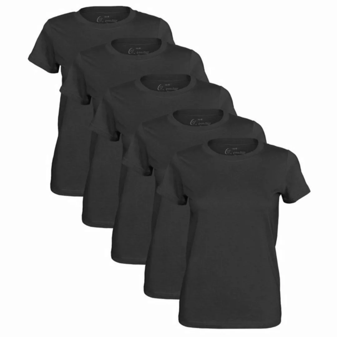 Cotton Prime® T-Shirt (5-tlg) in trageangenehmer Baumwollqualität günstig online kaufen