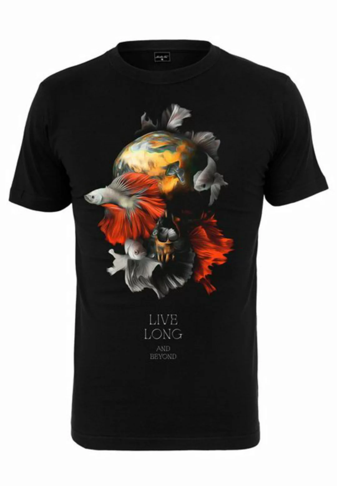 MisterTee T-Shirt MisterTee Herren Skull Fish Tee (1-tlg) günstig online kaufen