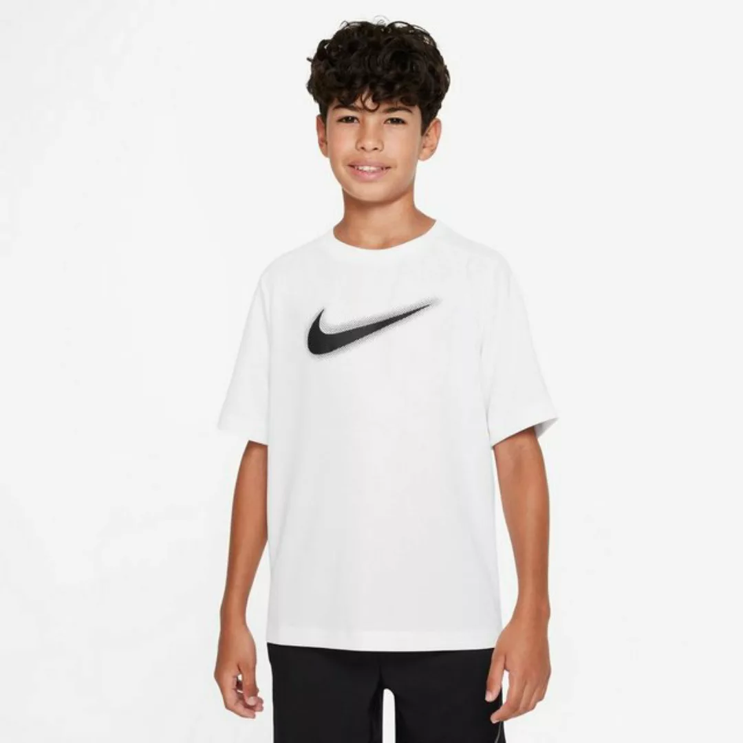 Nike Kurzarmshirt B NK DF MULTI+ SS TOP HBR WHITE/BLACK günstig online kaufen