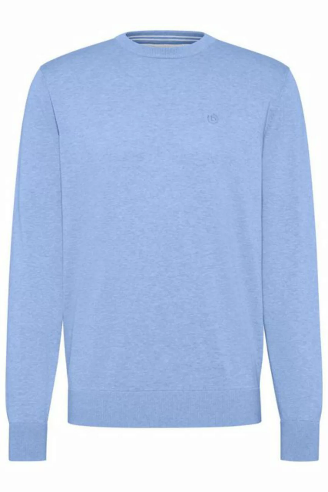 bugatti Sweatshirt HERREN PULLOVER 1/1 ARM, blaugrau günstig online kaufen