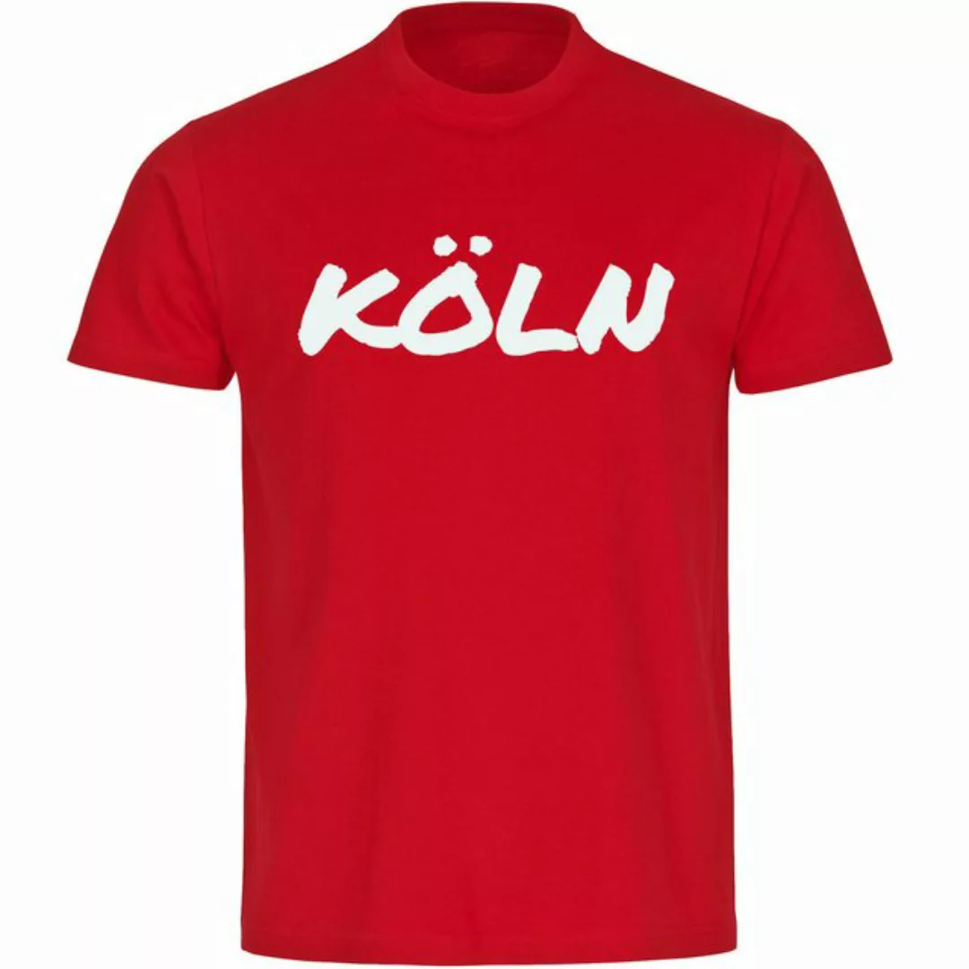 multifanshop T-Shirt Herren Köln - Textmarker - Männer günstig online kaufen