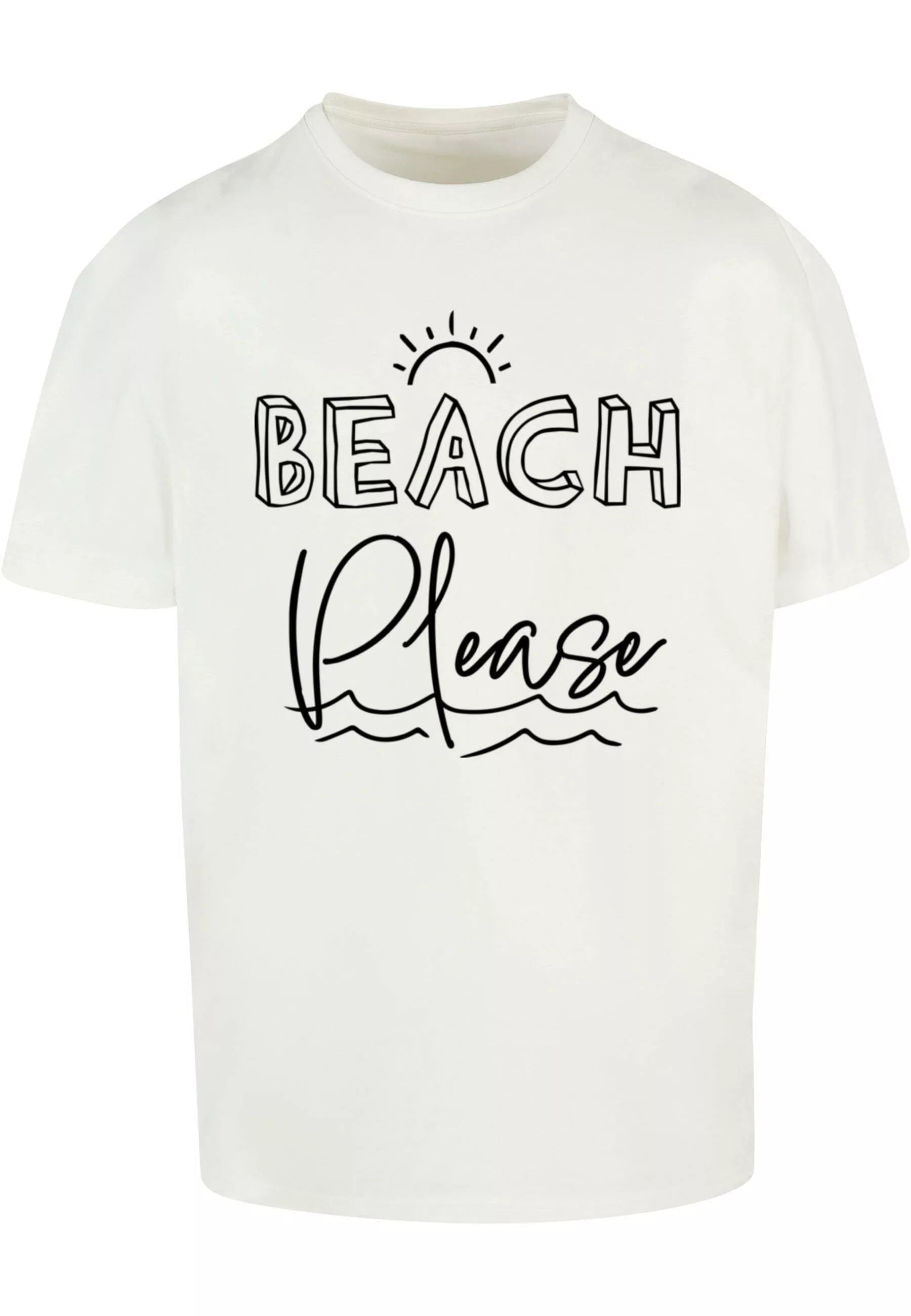 Merchcode T-Shirt "Merchcode Herren Beach Please Heavy Oversized Tee" günstig online kaufen