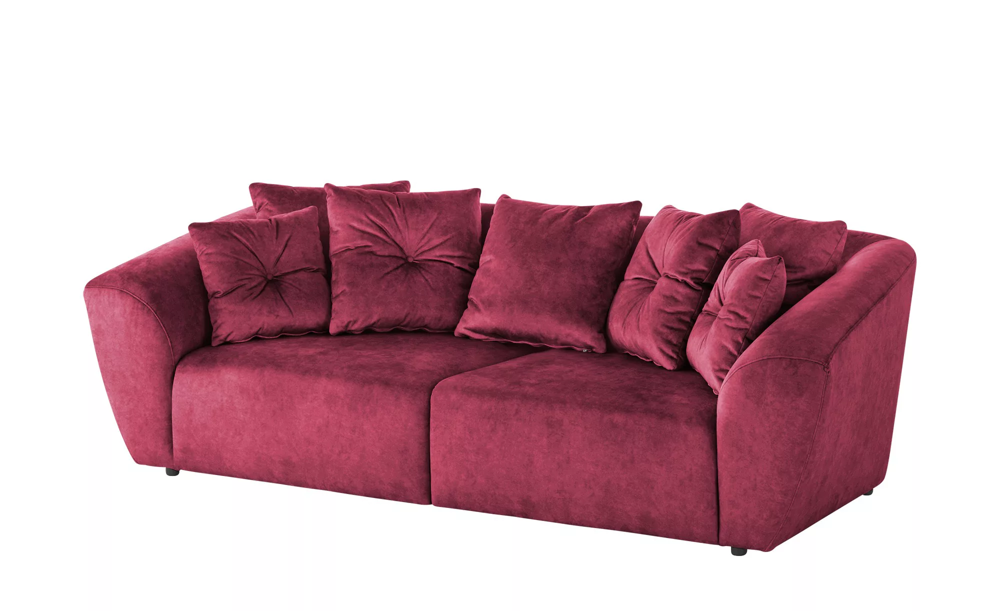 smart Big Sofa  Krista ¦ rot ¦ Maße (cm): B: 250 H: 81 T: 106.0 Polstermöbe günstig online kaufen