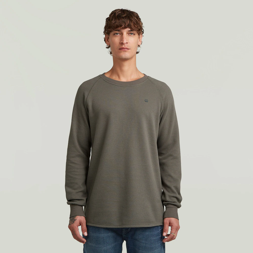 G-STAR Sweater "Jirgi", mit Label-Detail auf der Brust günstig online kaufen