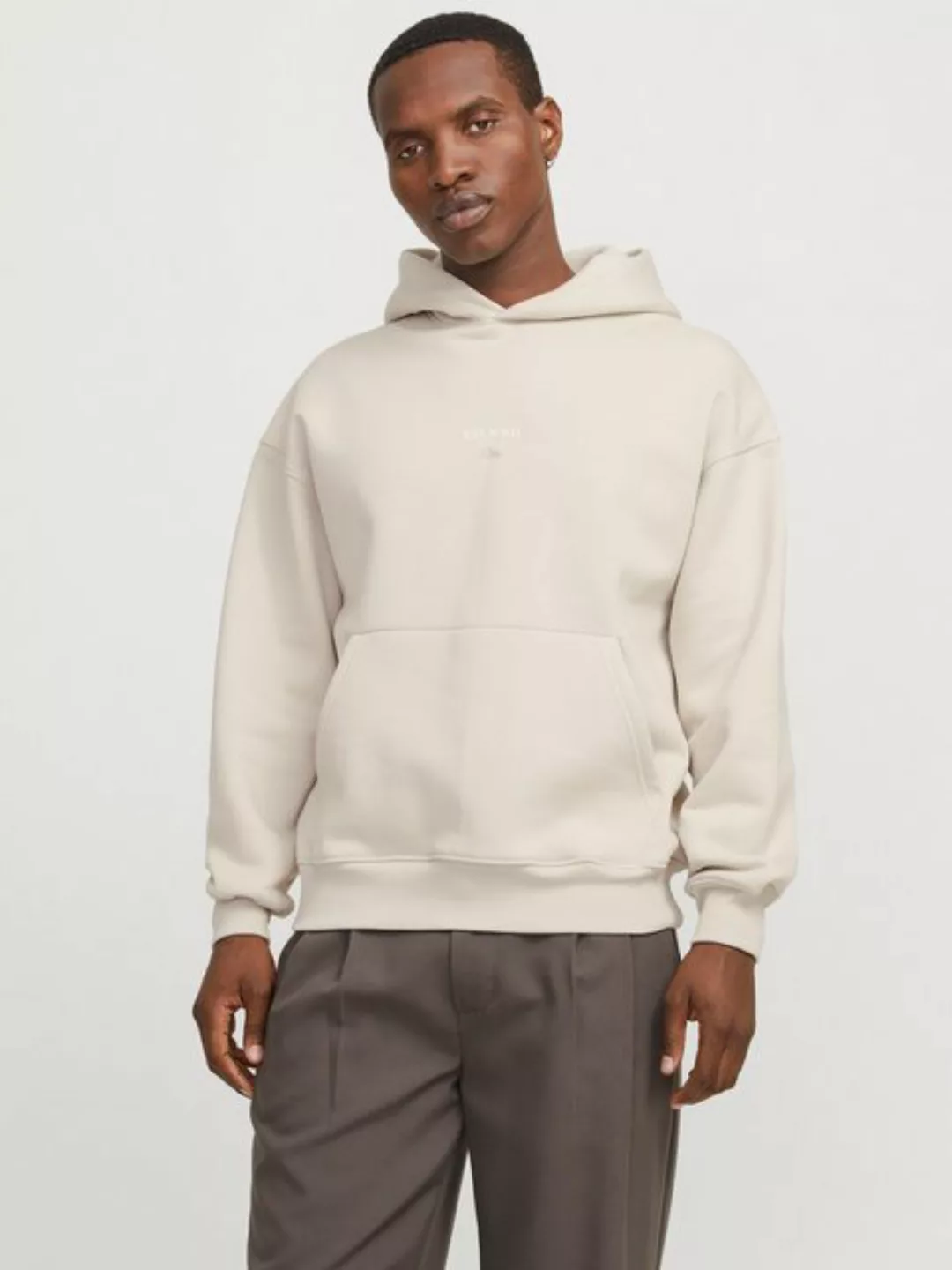 Jack & Jones Kapuzensweatshirt JJEURBAN EDGE STUDIO SWEAT HOOD NOOS mit Fro günstig online kaufen