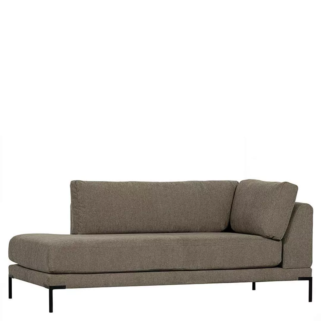 Couchlandschaft Taupe mit fünf Sitzplätzen 400 cm breit günstig online kaufen