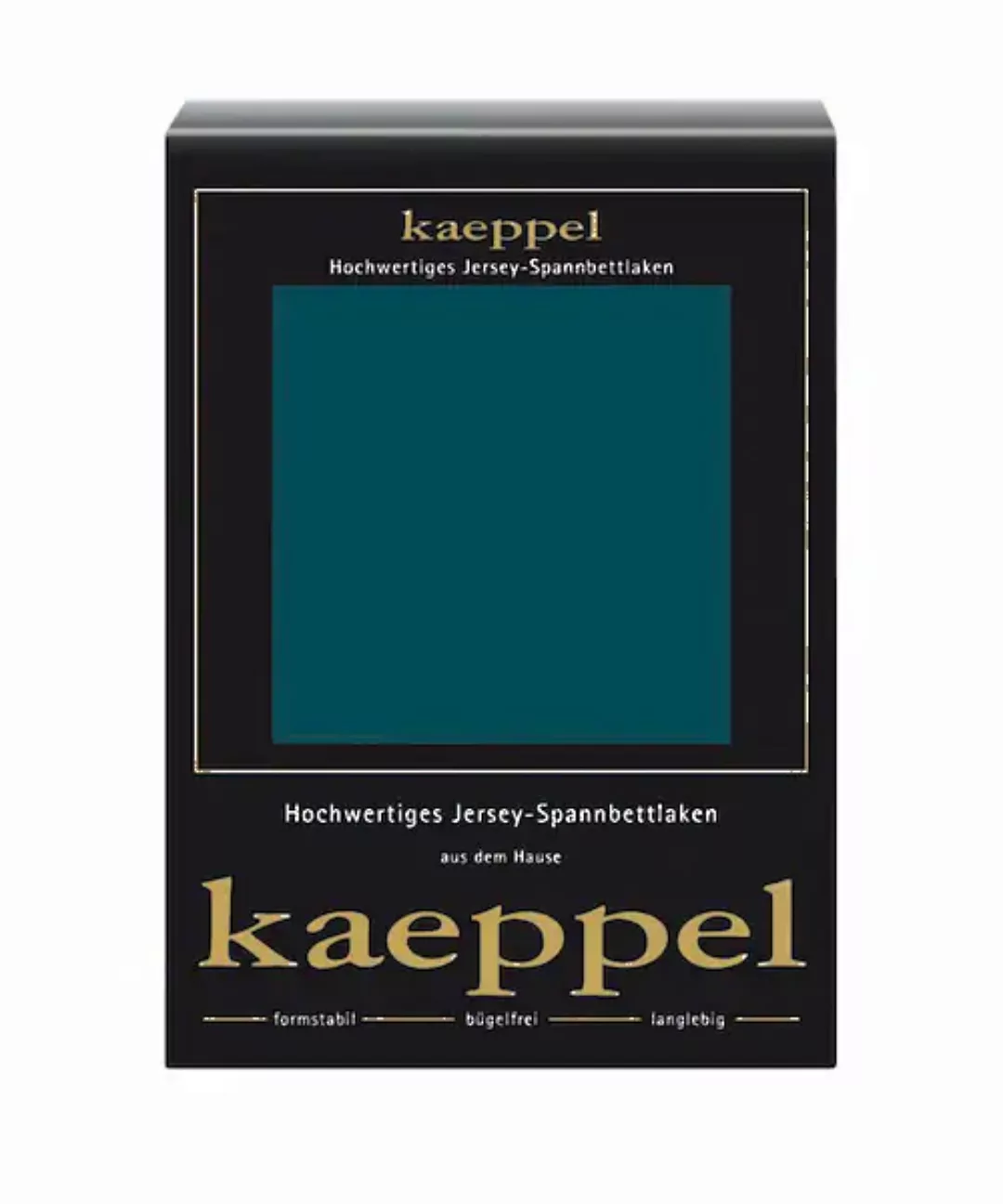 Kaeppel Spannbettlaken »Single Jersey Mako Elasthan«, aus 97% Baumwolle und günstig online kaufen