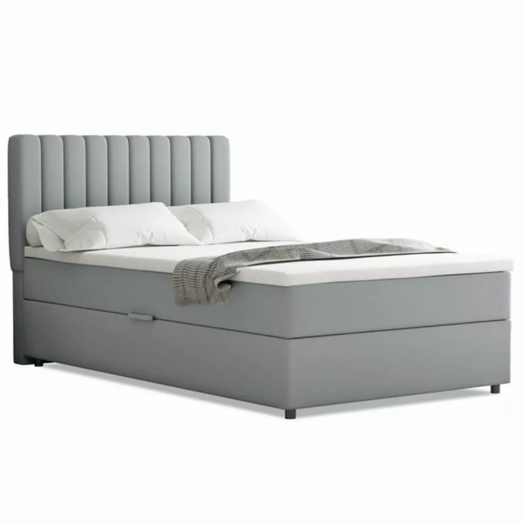 PANDA MÖBEL GmbH Boxspringbett Everest, 90x200, 100x200, 120x200, Polsterbe günstig online kaufen