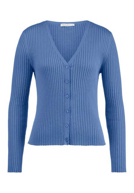 Hessnatur Strickjacke Slim aus reiner Bio-Baumwolle (1-tlg) günstig online kaufen