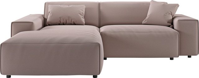 andas Ecksofa "Glimminge L-Form auch in Breitcord, Feincord + Easy care-Bez günstig online kaufen