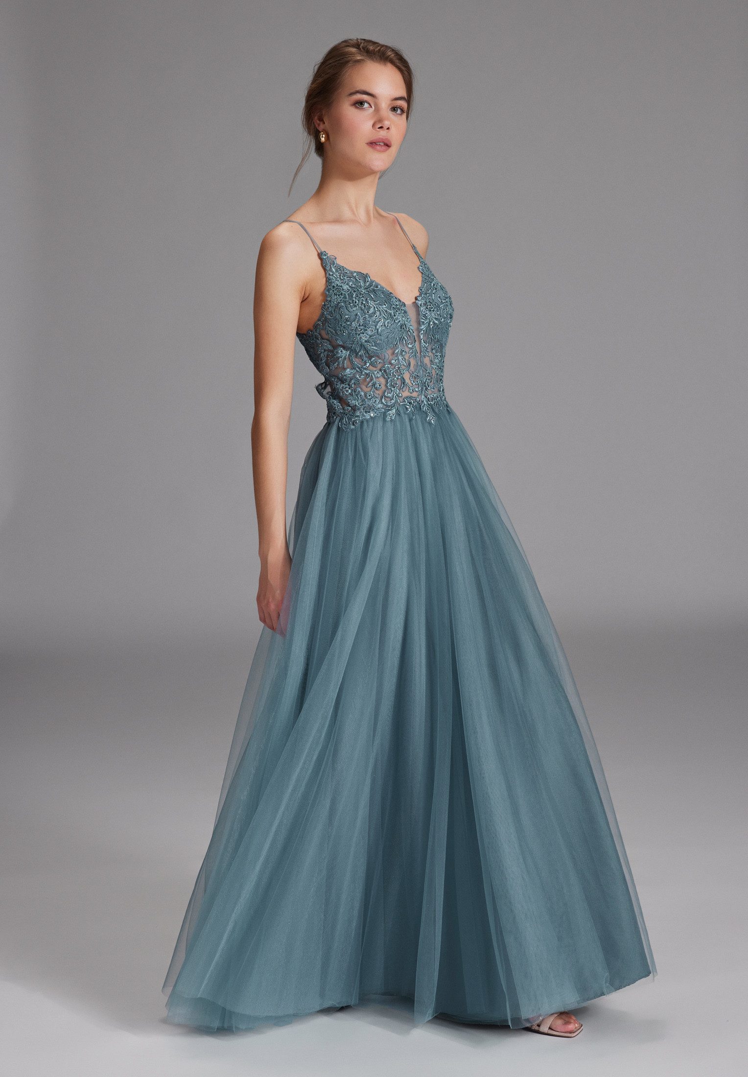 hey kyla Abendkleid Taillierter Schnitt mit günstig online kaufen