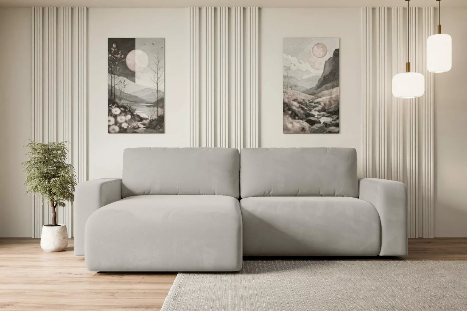 ALTDECOR Ecksofa KLEEA-L, Couch mit Schlaffunktion, günstig online kaufen