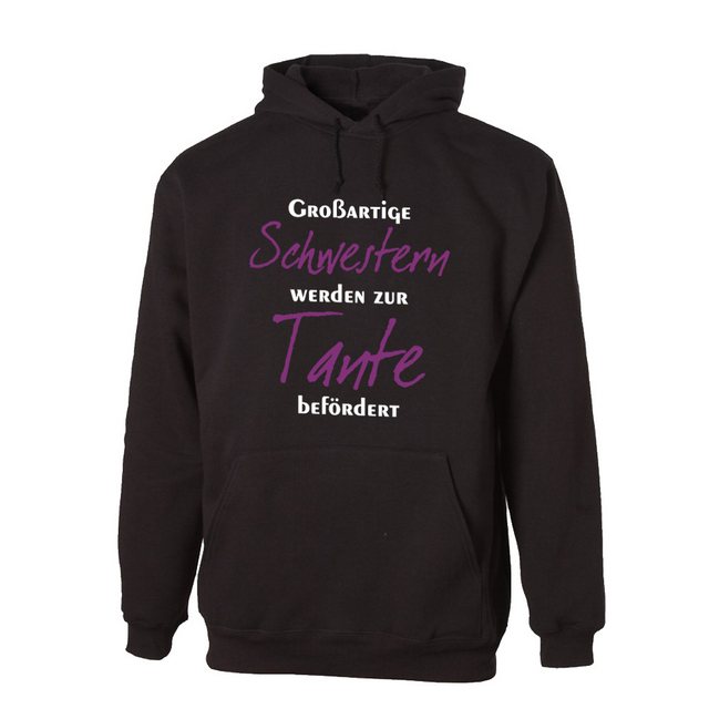 G-graphics Hoodie Großartige Schwestern werden zur Tante befördert Unisex m günstig online kaufen