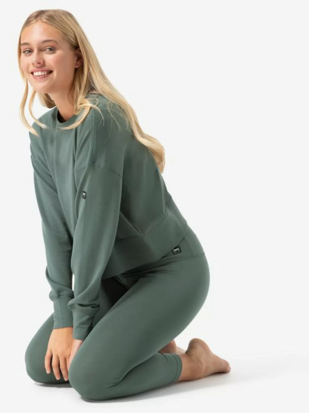 SUPER.NATURAL Sweatshirt für Damen, Merino KRISSINI SWEATER casual, vielsei günstig online kaufen