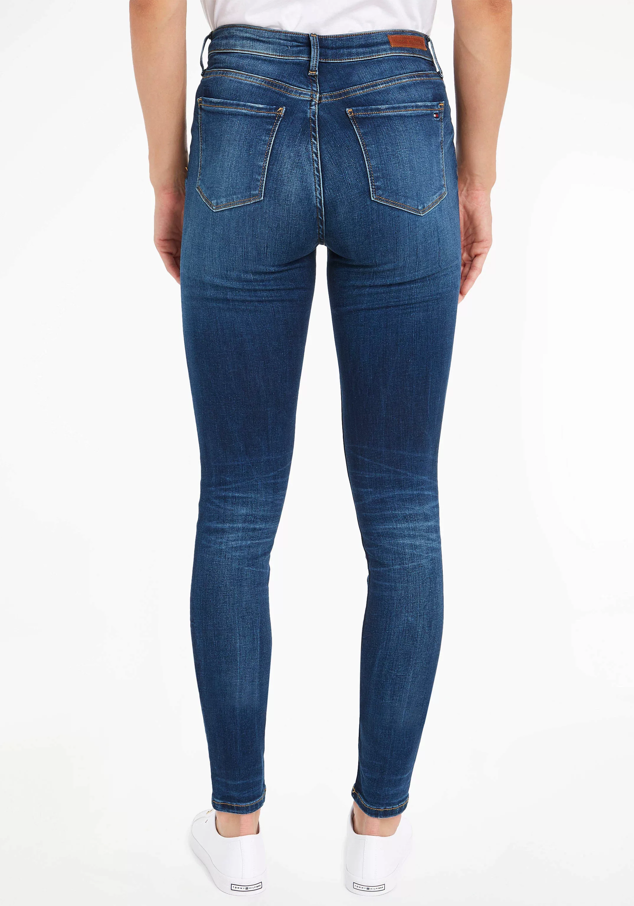 Tommy Hilfiger Skinny-fit-Jeans "COMO SKINNY RW DOREEN", (TH FLEX COMO SKIN günstig online kaufen
