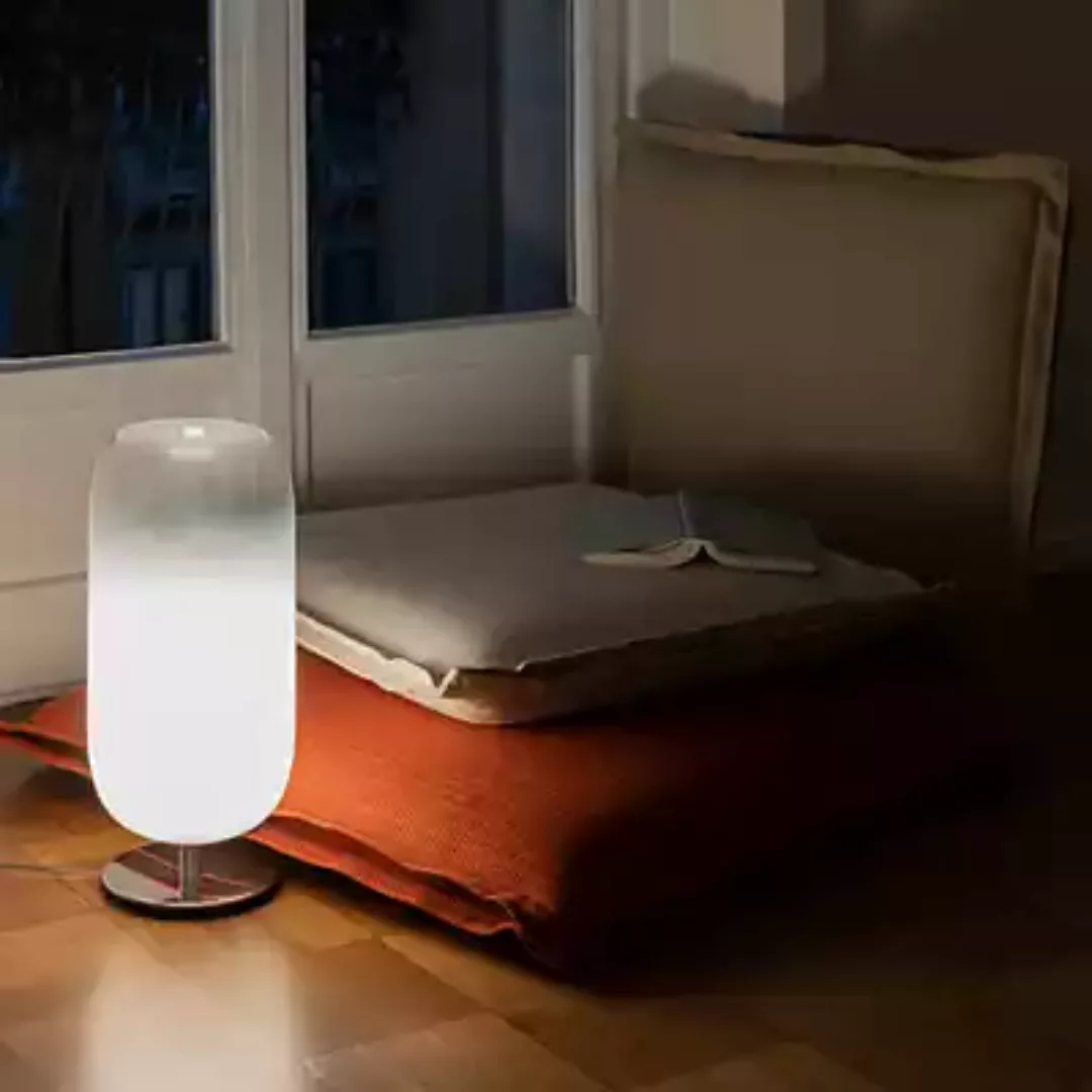 Artemide Gople Mini Tischleuchte kupfer/silber günstig online kaufen