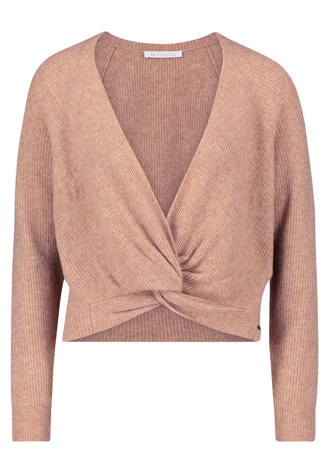 Betty&Co Strickpullover "Betty & Co Damen Strickpullover mit V-Ausschnitt", günstig online kaufen