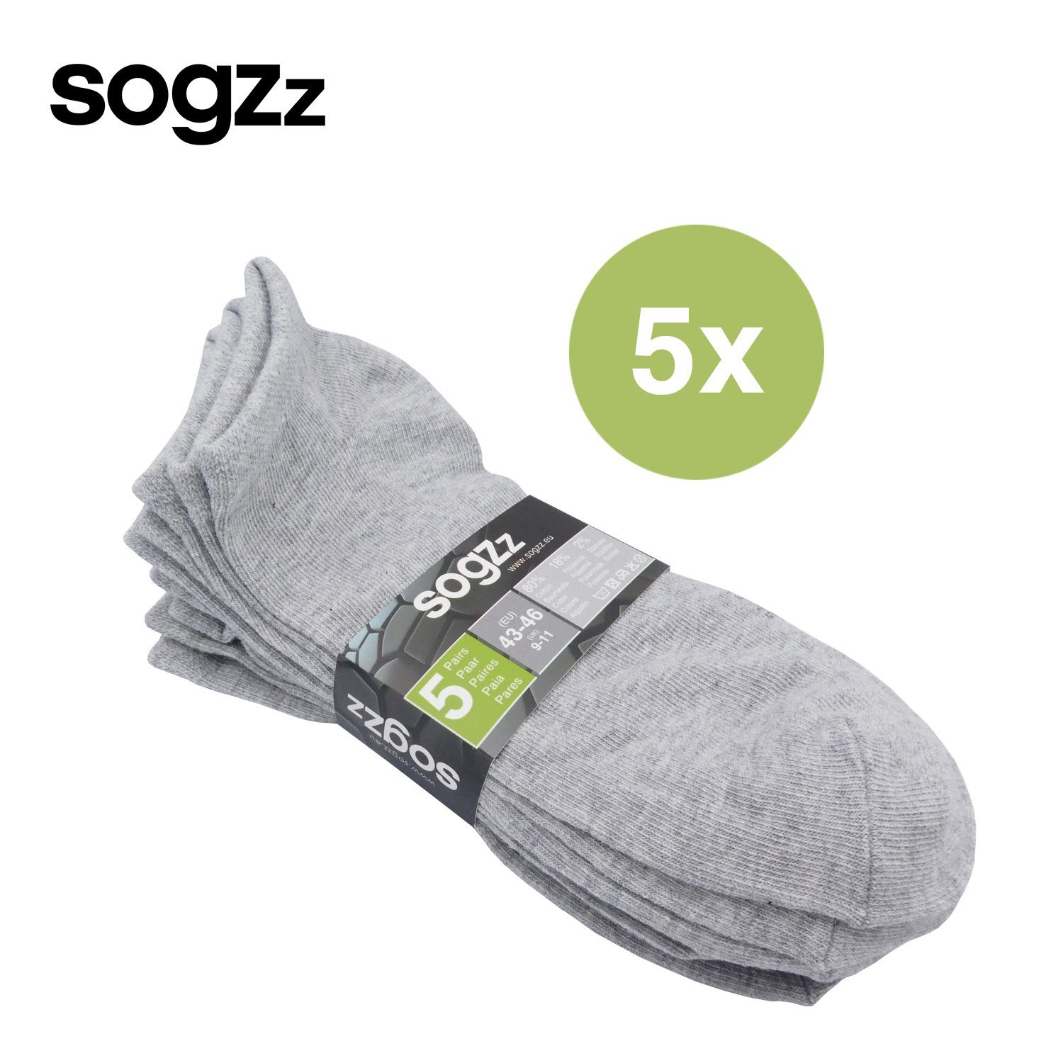 sogzz Sneakersocken 5-60 Paar Sneaker Socken günstig online kaufen