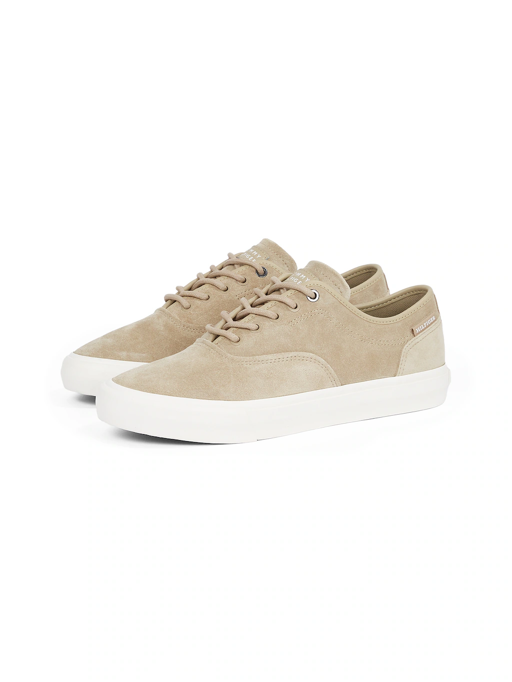 Tommy Hilfiger Plateausneaker "TH HI VULC LOW OXFORD SUEDE", Freizeitschuh, günstig online kaufen