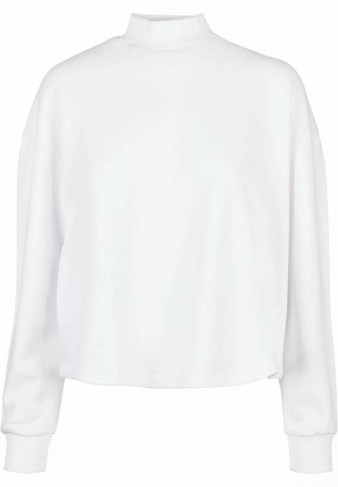 URBAN CLASSICS Sweatshirt Urban Classics Damen Ladies Oversized High Neck C günstig online kaufen