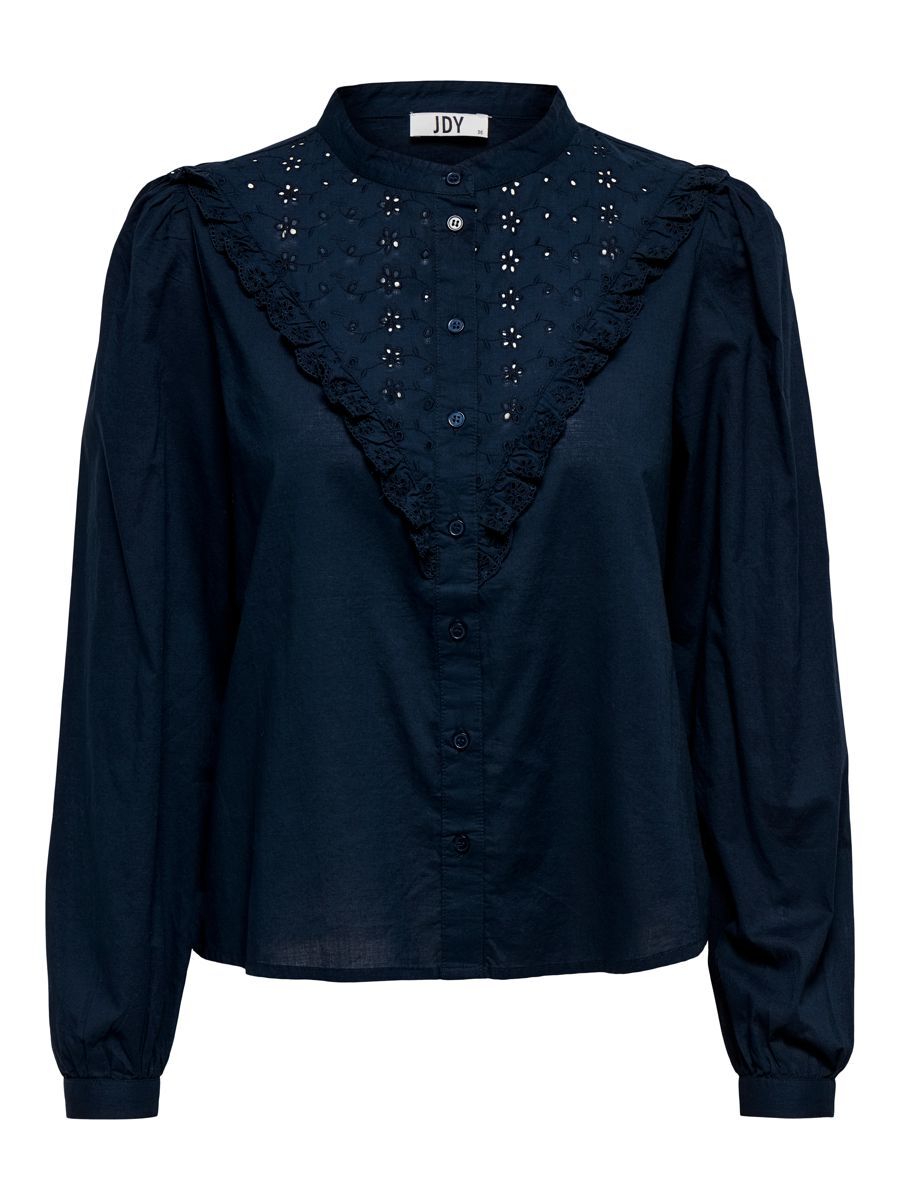 ONLY Besticktes Hemd Damen Blau günstig online kaufen
