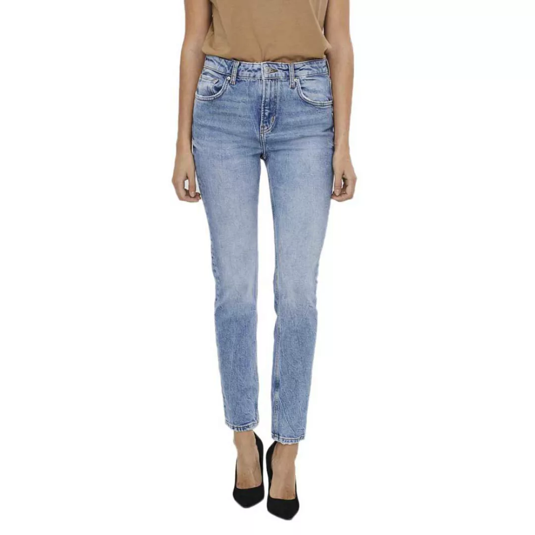 Vero Moda Tracy Hr Regular Straight Jeans 27 Light Blue Denim günstig online kaufen