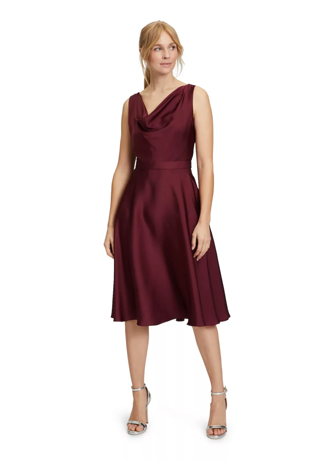 Vera Mont Cocktailkleid "Vera Mont Cocktailkleid mit Wasserfallausschnitt", günstig online kaufen