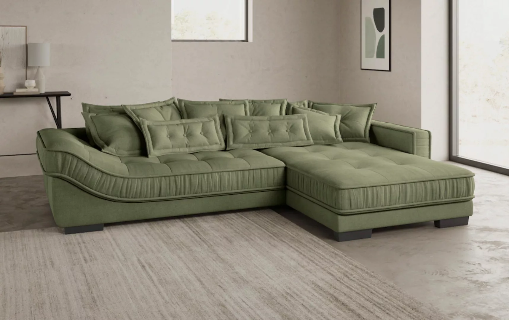 INOSIGN Ecksofa "Diwan II DuraFlex", DuraFlex-Kaltschaumpolsterung, bis 140 günstig online kaufen