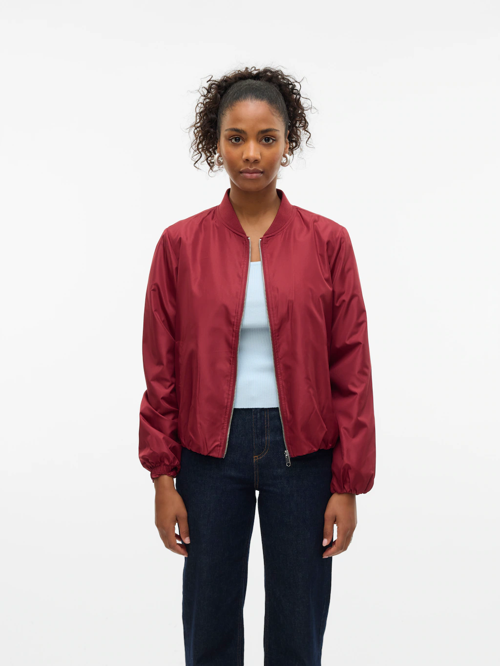 Vero Moda Outdoorjacke "VMLEE SHORT BOMBER JACKET GA", ohne Kapuze günstig online kaufen
