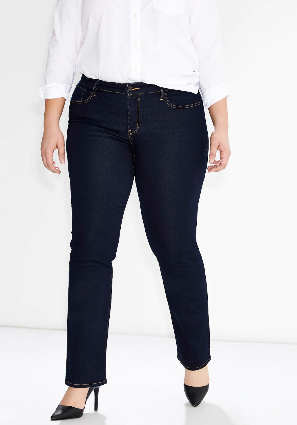 Levis Plus Straight-Jeans "314 Shaping Straight", in Baumwoll-Stretch günstig online kaufen