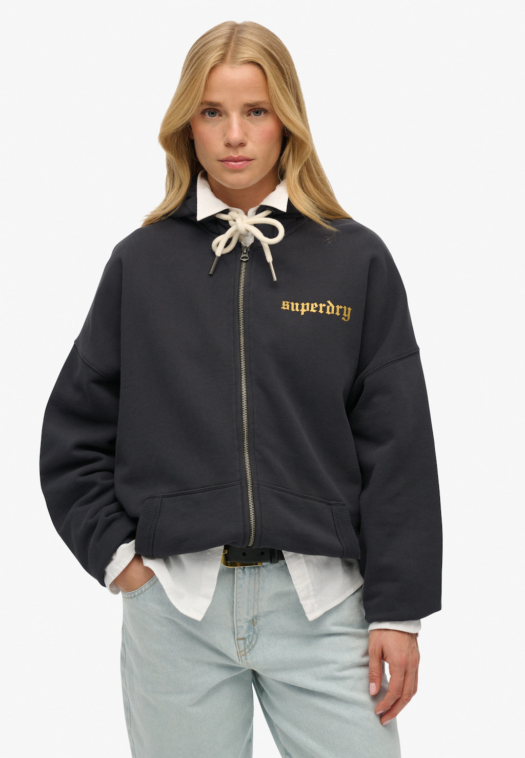 Superdry Kapuzensweatjacke "OLD SCHOOL TATTOO OS ZIPHOOD" günstig online kaufen