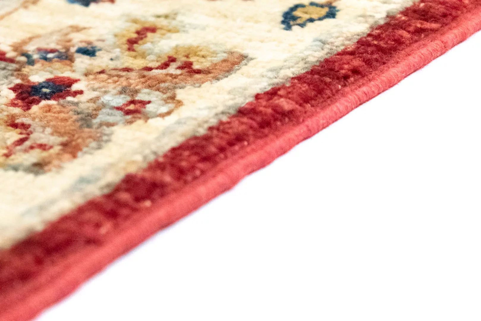 morgenland Wollteppich »Ziegler Teppich handgeknüpft rot«, rechteckig günstig online kaufen