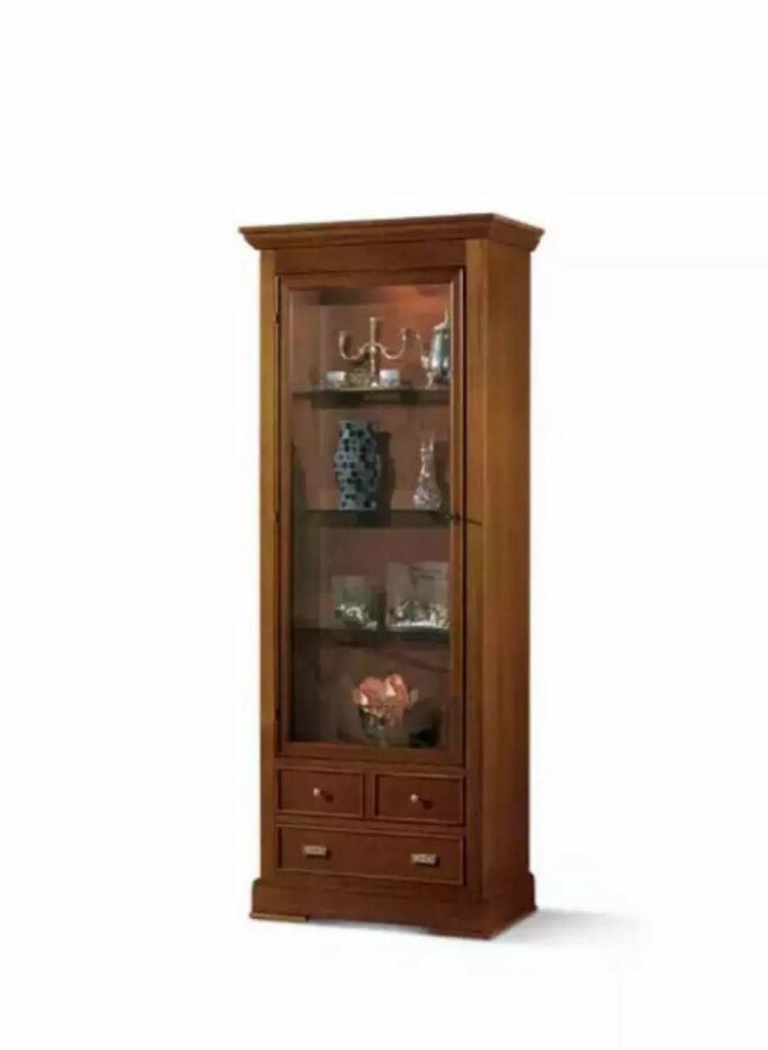 JVmoebel Vitrine Design Möbel Luxus Holz Vitrine Stil Schrank Italienische günstig online kaufen