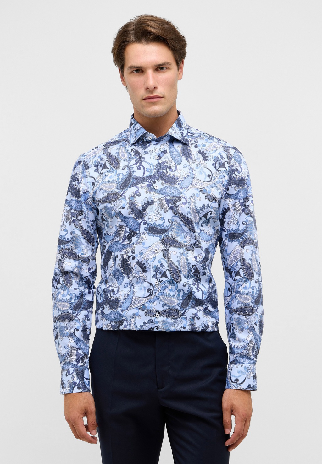 Eterna Langarmhemd "SLIM FIT", NON IRON (bügelfrei) günstig online kaufen
