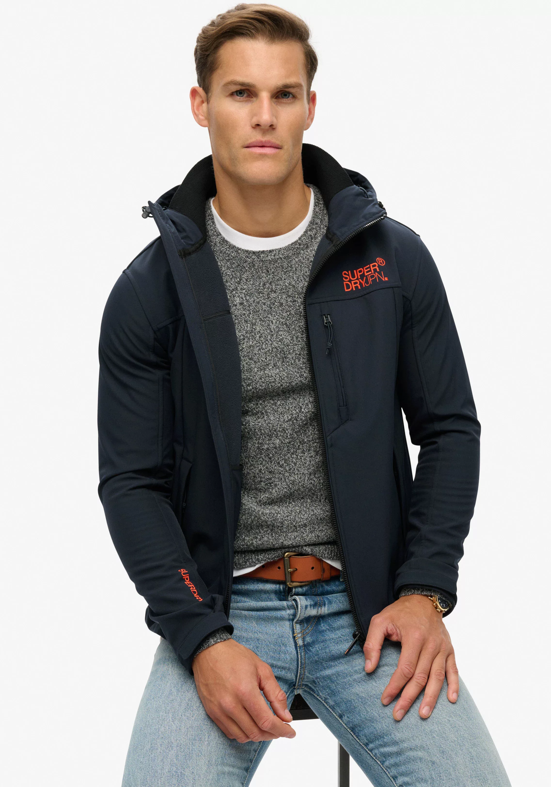 Superdry Outdoorjacke HOODED SOFT SHELL TREKKER JKT günstig online kaufen